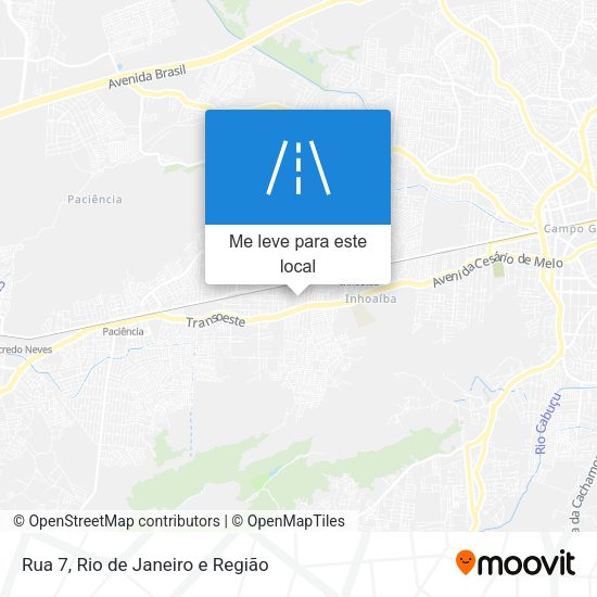 Rua 7 mapa