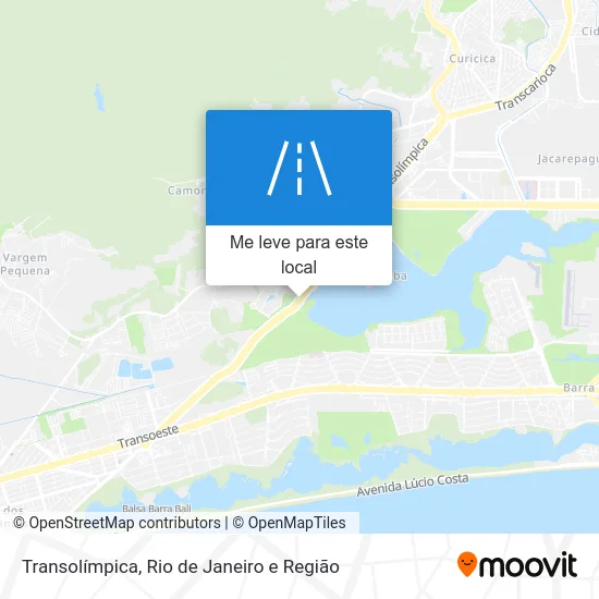 Transolímpica mapa