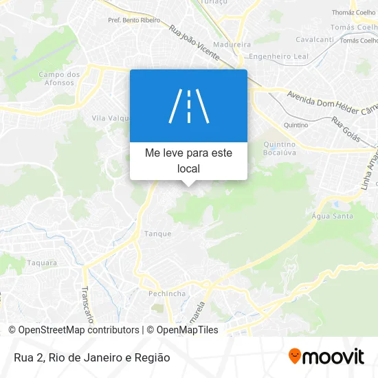 Rua 2 mapa