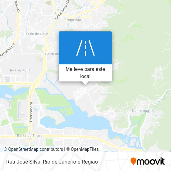 Rua José Silva mapa