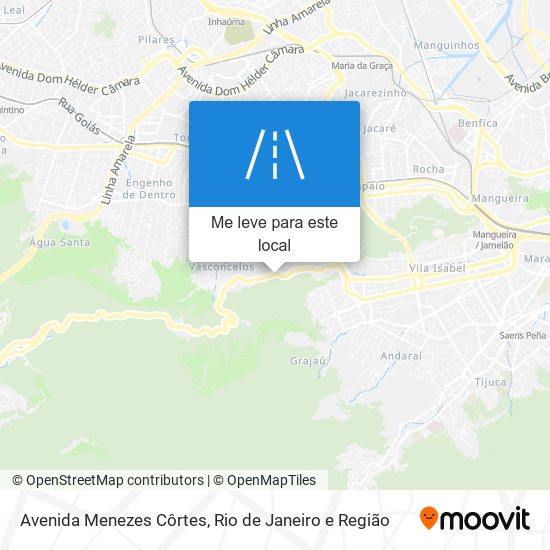 Avenida Menezes Côrtes mapa