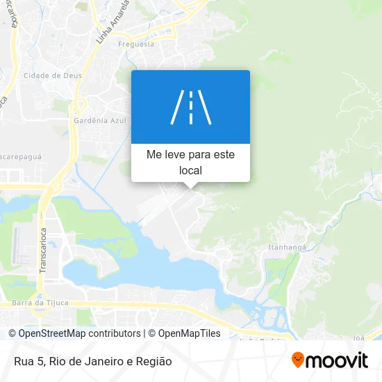 Rua 5 mapa