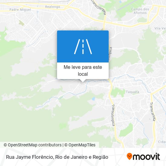 Rua Jayme Florêncio mapa