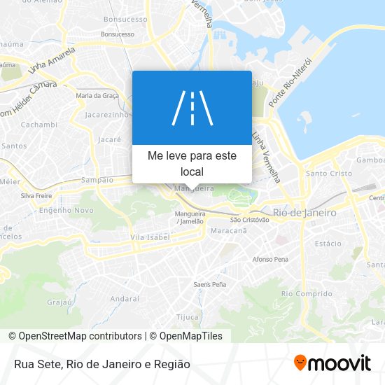 Rua Sete mapa