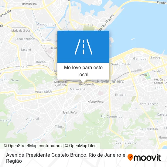 Avenida Presidente Castelo Branco mapa