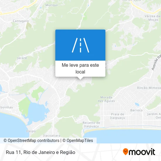 Rua 11 mapa