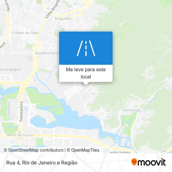 Rua 4 mapa