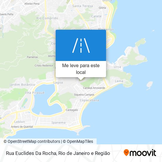 Rua Euclides Da Rocha mapa