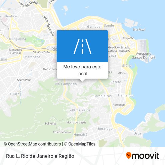 Rua L mapa