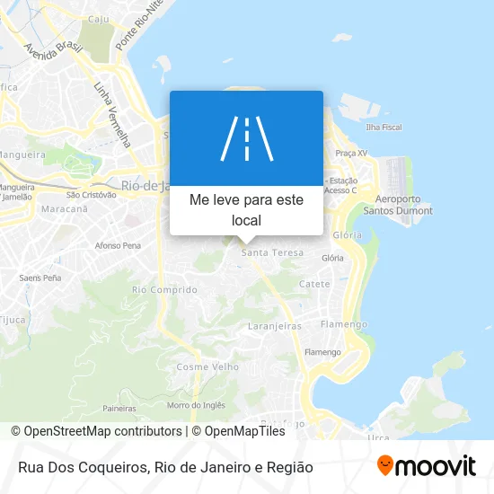 Rua Dos Coqueiros mapa