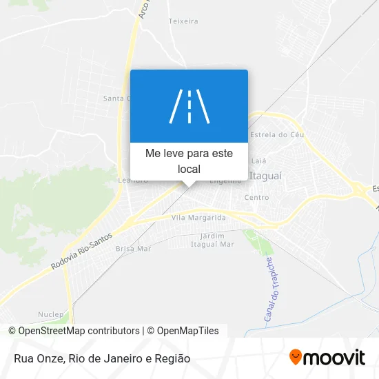 Rua Onze mapa