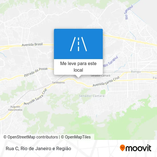 Rua C mapa