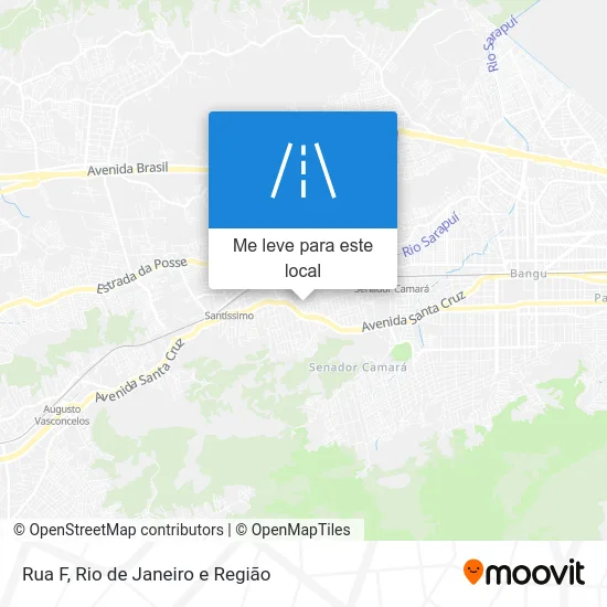 Rua F mapa