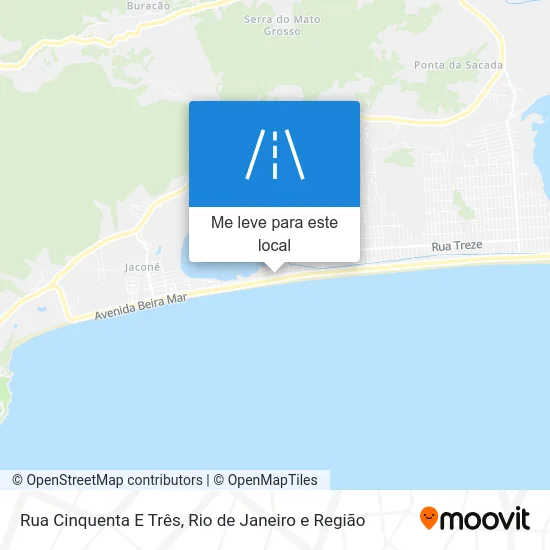 Rua Cinquenta E Três mapa