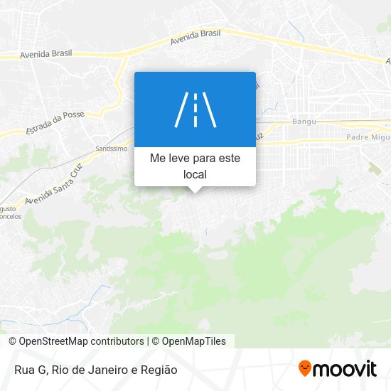 Rua G mapa
