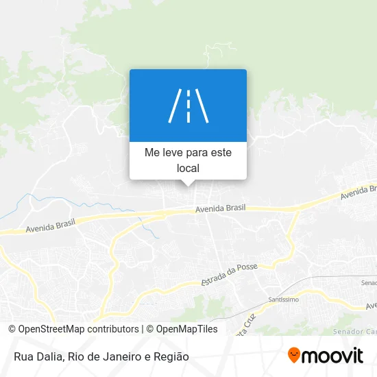Rua Dalia mapa