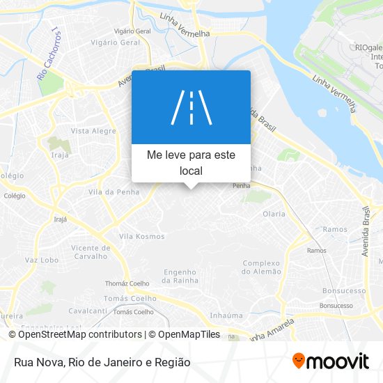 Rua Nova mapa