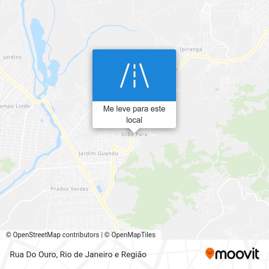 Rua Do Ouro mapa