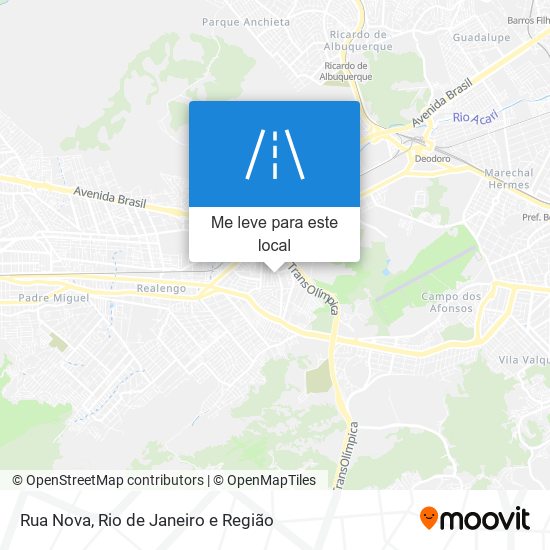 Rua Nova mapa