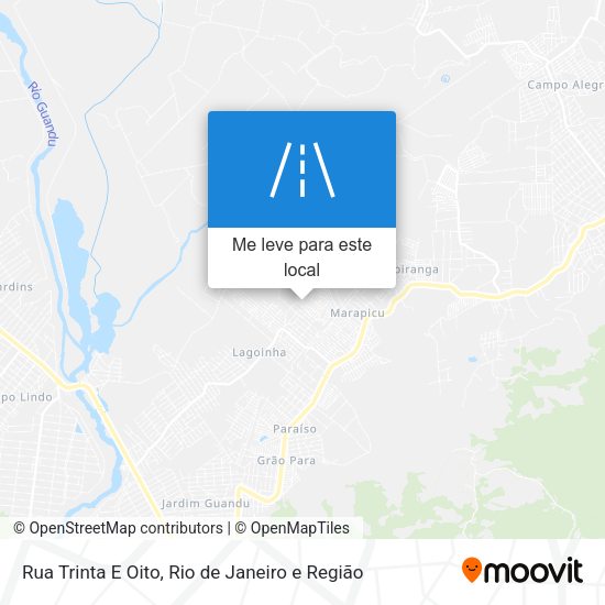 Rua Trinta E Oito mapa