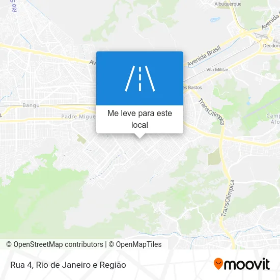 Rua 4 mapa