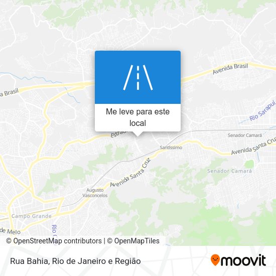 Rua Bahia mapa