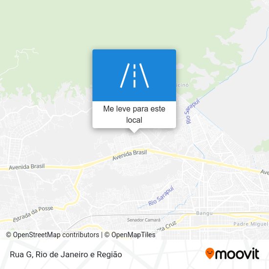 Rua G mapa
