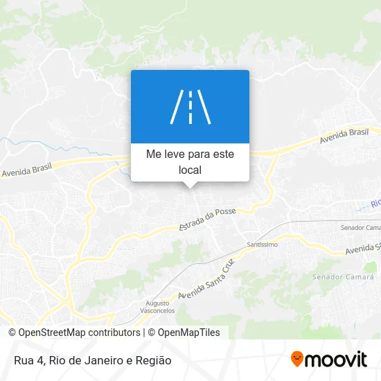 Rua 4 mapa