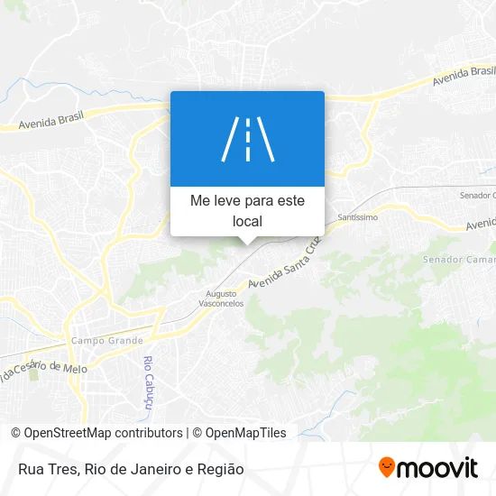 Rua Tres mapa