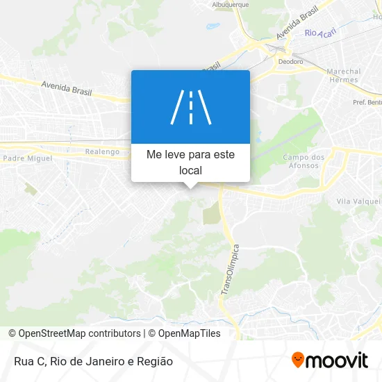 Rua C mapa