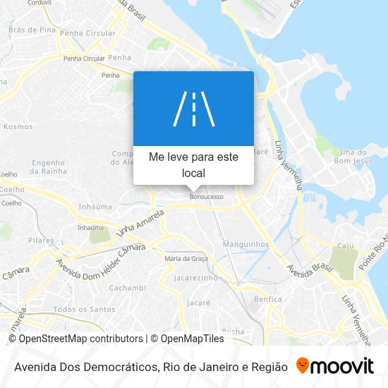 Avenida Dos Democráticos mapa