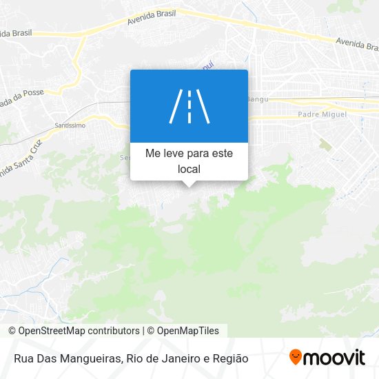 Rua Das Mangueiras mapa