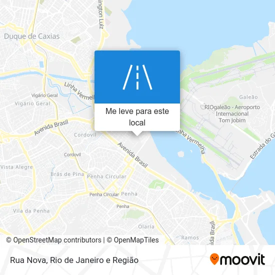 Rua Nova mapa