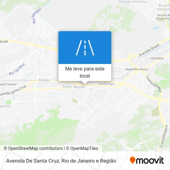 Avenida De Santa Cruz mapa