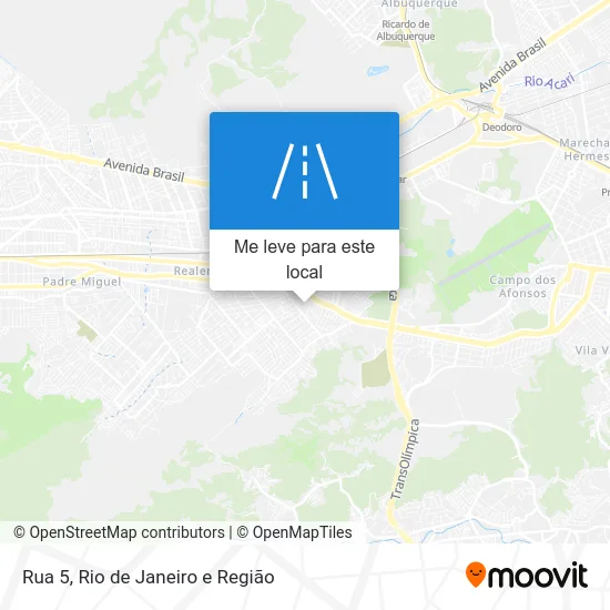 Rua 5 mapa