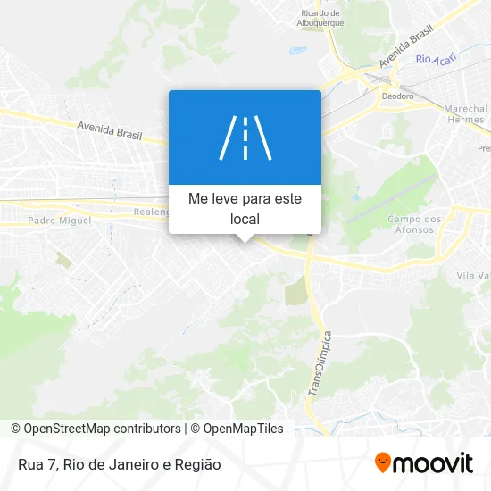 Rua 7 mapa