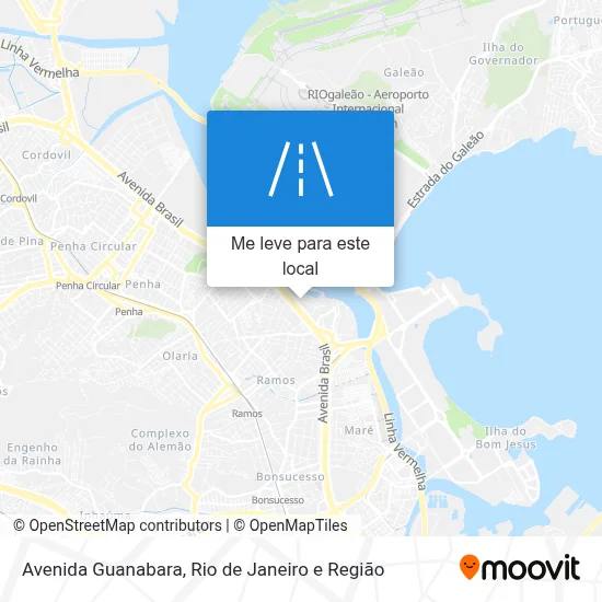Avenida Guanabara mapa