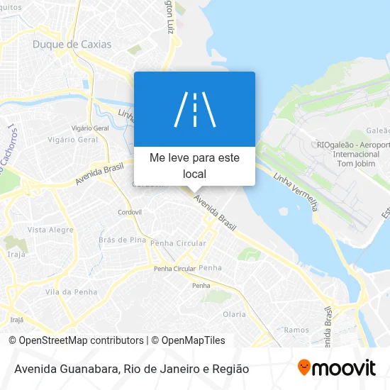 Avenida Guanabara mapa
