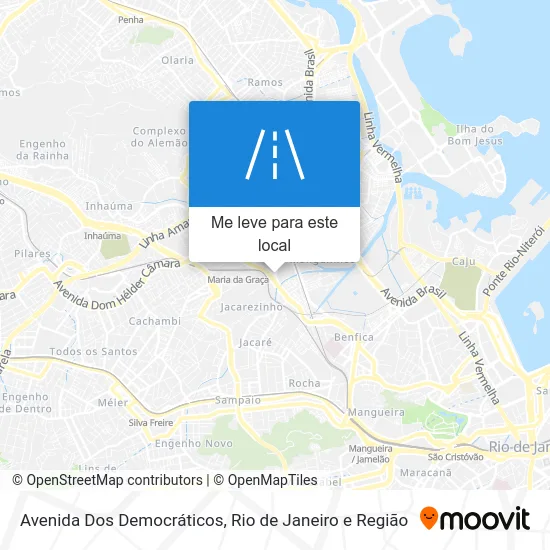 Avenida Dos Democráticos mapa