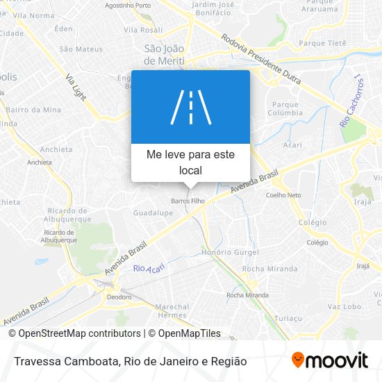 Travessa Camboata mapa