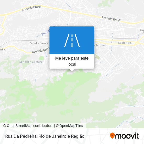 Rua Da Pedreira mapa