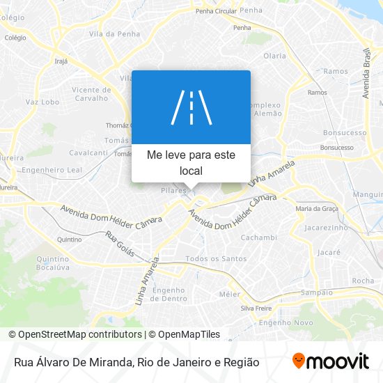 Rua Álvaro De Miranda mapa