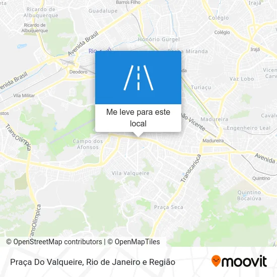 Praça Do Valqueire mapa