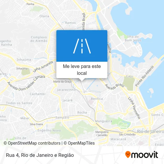 Rua 4 mapa