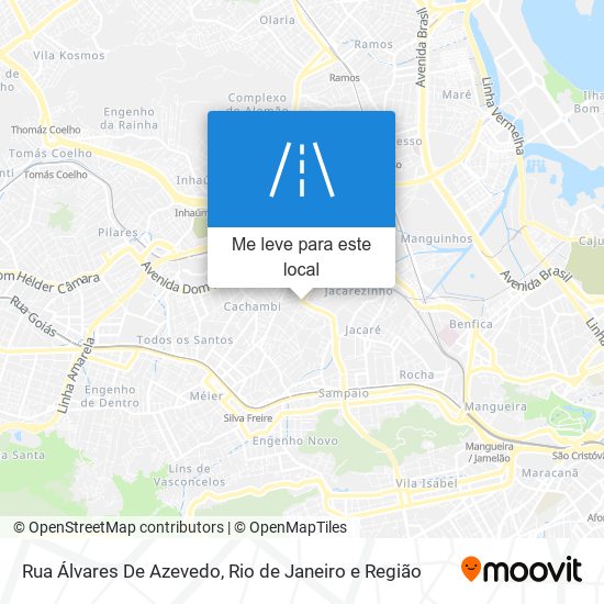 Rua Álvares De Azevedo mapa