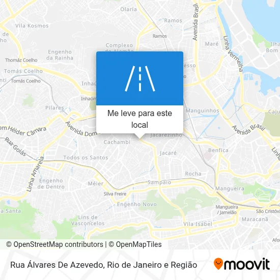 Rua Álvares De Azevedo mapa