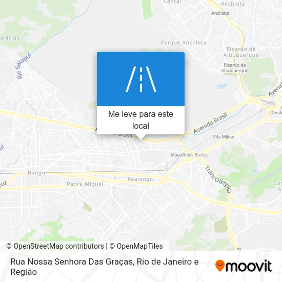 Rua Nossa Senhora Das Graças mapa