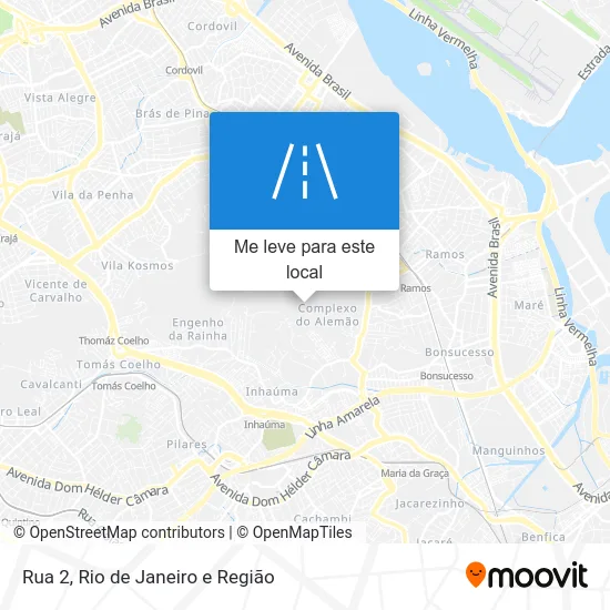 Rua 2 mapa