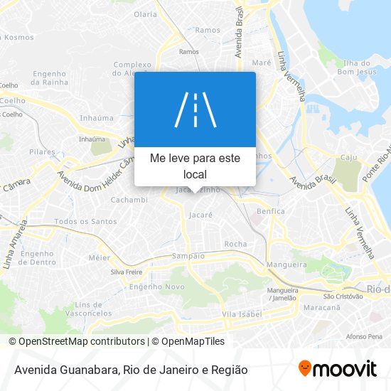 Avenida Guanabara mapa