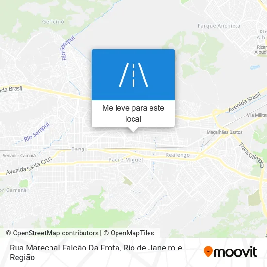 Rua Marechal Falcão Da Frota mapa